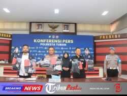 Polresta Tuban Amankan 8 Tersangka Pengeroyokan di 4 Lokasi