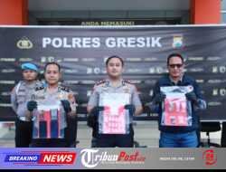 Polres Gresik Bongkar Peredaran Narkoba Sistem Ranjau, Dua Kurir Sabu Diamankan