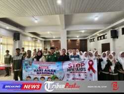 Hari Anak Nasional, Polresta Sidoarjo Edukasi Bahaya HIV/AIDS di Kalangan Pelajar