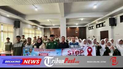 Hari Anak Nasional, Polresta Sidoarjo Edukasi Bahaya HIV/AIDS di Kalangan Pelajar