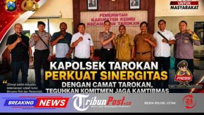 Kapolsek Tarokan Perkuat Sinergitas dengan Camat Tarokan, Teguhkan Komitmen Jaga Kamtibmas dan Layani Masyarakat