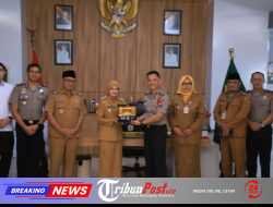 Kapolres Kediri Kota Jalin Silaturahmi dengan Forkopimda, Tegaskan Komitmen Kolaborasi