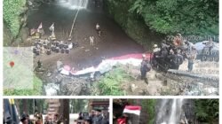 Ruwatan Agung Nuswantoro LSM GMBI Jatim, Kirab Bendera 40 Meter dalam Keheningan Peringati HUT RI