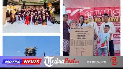 Karnaval HUT RI ke-81 Desa Ngembung Meriah, Warga Tampilkan Kreativitas dan Budaya Nusantara