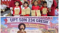 Gebyar Kemerdekaan di UPT SDN 234 Gresi Meriah, Siswa Tampilkan Beragam Kreasi
