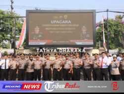 Korp Raport Kenaikan Pangkat Pengabdian, Kapolres Kediri Kota Tekankan Integritas dan Keteladanan
