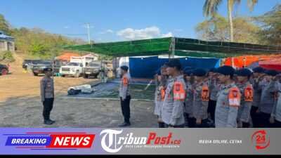 Bantu Warga Tetap Terhubung, Brimob Hadirkan Wi-Fi Gratis di Posko Pengungsian Barangkolong