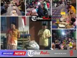 Dirgahayu RI ke-81, Warga Masyarakat RT 04/RW 04 Kelurahan Banjar Sugihan- Gelar Malam Tirakat untuk Mengenang Jasa Para Pahlawan” Surabaya