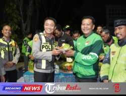 Polres Bojonegoro Perkuat Sinergi Harkamtibmas, Gelar Doa Bersama Komunitas Ojol