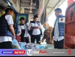 Satgas Pangan Polresta Sidoarjo Sidak Pasar, Pastikan Pasokan Bahan Pokok Aman dan Stabil