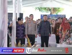 Dukung Ekonomi Syariah, Wakapolres Kediri Kota Hadiri Opening Semarak Ekonomi Syariah di Balai Kota