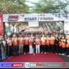 Lari bersama masyarakat Kapolres Kediri, Semarakkan HUT RI ke-81 di Kediri Run 2026