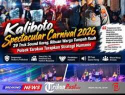 Kaliboto Spectacular Carnival 2026, Polsek Tarokan Terapkan Strategi Humanis di Balik 29 Truk Sound Horeg