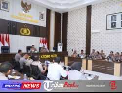 Anev Kamtibmas Agustus: Kapolres Kediri Kota Dorong Jajaran Makin Responsif, Solid dan Profesional