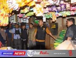 Satgas Pangan Polres Bondowoso Pastikan Harga Beras di Pasar Induk Sesuai HET