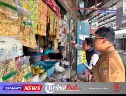 Kawal Kebijakan Bapanas, Satgas Pangan Polres Blitar Kota Sidak Rantai Pasok Beras