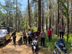 Sinergi Polres Ngawi dan Tim Gabungan Berhasil Padamkan Karhutla Lawu Utara