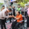 Sentuh Hati! Aksi Cepat Polres Gresik Selamatkan Ekonomi Keluarga Driver Ojol Korban Kecelakaan