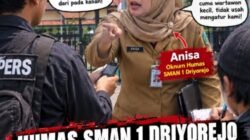 Dugaan Pelecehan Profesi Jurnalis di SMAN 1 Driyorejo ” GERSIK