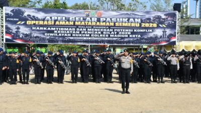 Operasi Aman Mataraman Semeru 2026 Digelar, 2.500 Personel Gabungan Siap Amankan Madiun