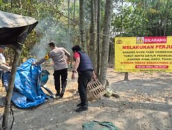 Respon Cepat Aduan Masyarakat, Polres Kediri Bongkar Arena Sabung Ayam di Plosorejo