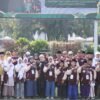 Wakapolres Kediri Kota Hadiri Pelepasan 26 Santri ke Porsadin VII Jatim di Lumajang