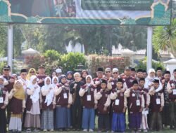 Wakapolres Kediri Kota Hadiri Pelepasan 26 Santri ke Porsadin VII Jatim di Lumajang