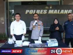 Polres Malang Gagalkan Peredaran 1,1 Kg Sabu dan Ribuan Ekstasi Asal Jakarta