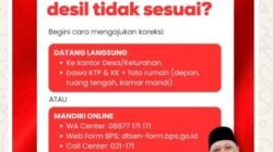 Mujid Riduan Ajak Warga Gresik Cek dan Koreksi Data DTSEN