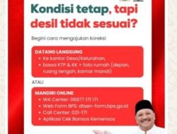 Mujid Riduan Ajak Warga Gresik Cek dan Koreksi Data DTSEN