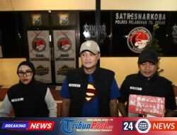 Polres Pelabuhan Tanjung Perak Amankan Tersangka Pengedar Narkoba Sita 42 Gram Sabu