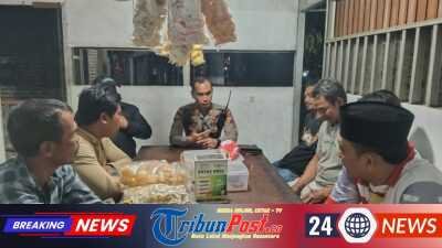 Di “Warung Jambret”, Kapolsek Tarokan Serap Suara Warga: Kamtibmas Bukan Sekadar Tugas Polisi