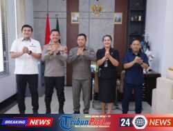 Kapolres Kediri Kota Silaturahmi ke Pengadilan Negeri, Perkuat Sinergitas Penegakan Hukum