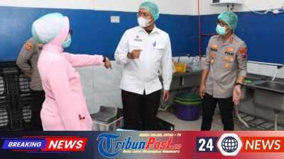 Pastikan Higienis, Kapolres Malang Cek Pilot Project MBG Konsep Prasmanan