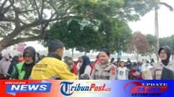 Tak Hanya Berbagi Beras, Polres Kukar Berikan Layanan Kesehatan Gratis bagi Warga