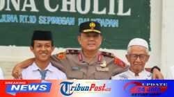 Perkuat Kedekatan dengan Santri, Wakapolda Kaltim Hadir di Ponpes Syaichona Cholil