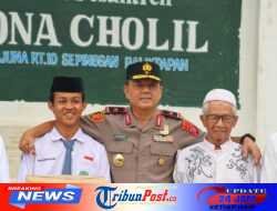 Perkuat Kedekatan dengan Santri, Wakapolda Kaltim Hadir di Ponpes Syaichona Cholil
