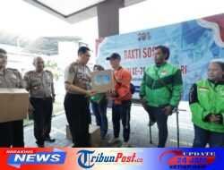 Hari Jadi ke-75 Humas Polri: Polda Jatim Gelar Baksos, Rangkul Ojol Jaga Kamtibmas dan Ruang Digital