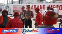 Polri Hadir untuk Masyarakat, Kapolres Mojokerto Kota Cek di Sejumlah SPBU
