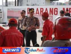 Polri Hadir untuk Masyarakat, Kapolres Mojokerto Kota Cek di Sejumlah SPBU