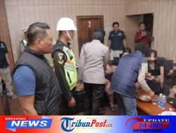 Cegah Peredaran Narkoba, Polres Blitar Gelar Operasi Gabungan Sasar THM