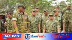 Pangdam XXII/TB Dampingi Kasad dan Kepala BNPB Tinjau Penanganan Karhutla di Dua Provinsi