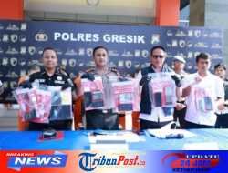 Polres Gresik Ungkap Jaringan Sabu di Menganti, Tersangka Pengedar dan 31,811 Gram Sabu Diamankan