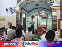 Lewat Jumat Keliling, Kapolres Kediri Kota Ajak Warga Tak Mudah Percaya Berita Hoaks