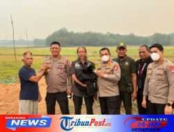 Tak Hanya Padamkan Api, Polri Selamatkan Anak Beruang Madu Terdampak Karhutla