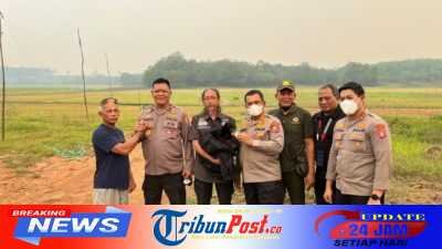Tak Hanya Padamkan Api, Polri Selamatkan Anak Beruang Madu Terdampak Karhutla