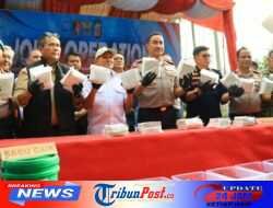 Kapolri: Tim Gabungan Sita Hampir 1,2 Ton Sabu dari Laboratorium Gelap di Aceh