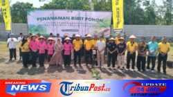 Polres Kediri Tanam Puluhan Bibit Pohon Dukung Kelestarian Alam Wujudkan Program Green Policing Kapolri