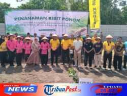 Polres Kediri Tanam Puluhan Bibit Pohon Dukung Kelestarian Alam Wujudkan Program Green Policing Kapolri