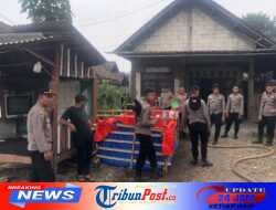 Semangat ‘Polisi Bersama Masyarakat: Polda Jatim Dirikan Posko Karhutla dan Distribusikan Air Bersih di Pasuruan